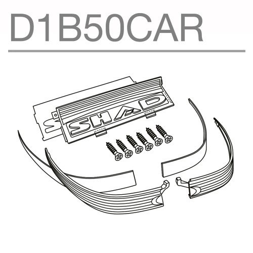 SHAD SH50 Replacement Red Reflectors D1B50CAR