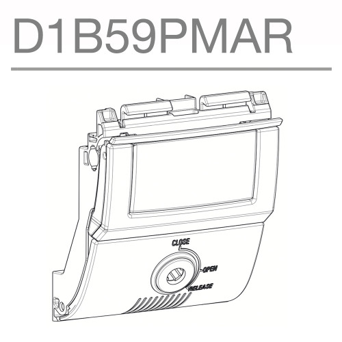 SHAD Replacement Premium Locking Mechanism - SH58X/SH59X D1B59PMAR