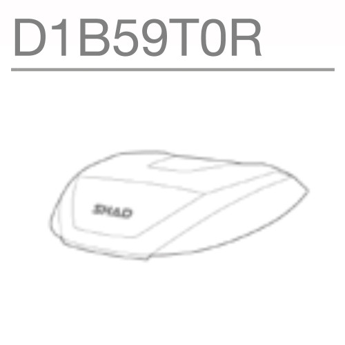 SHAD SH59X Replacement Aluminium Lid D1B59T0R
