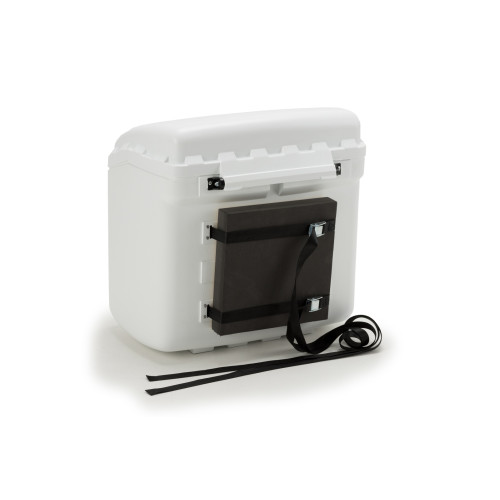 PUIG Maxi Top Box With Lock And Straps (White) 3659B
