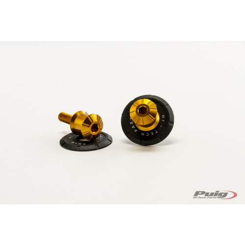 PUIG Swing Arm Spool Slider 6mm (Gold) 9258O