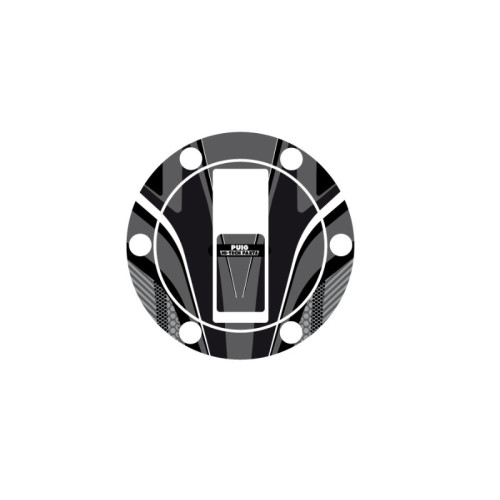 PUIG Radikal Fuel Cap Protector (Grey) 6294U