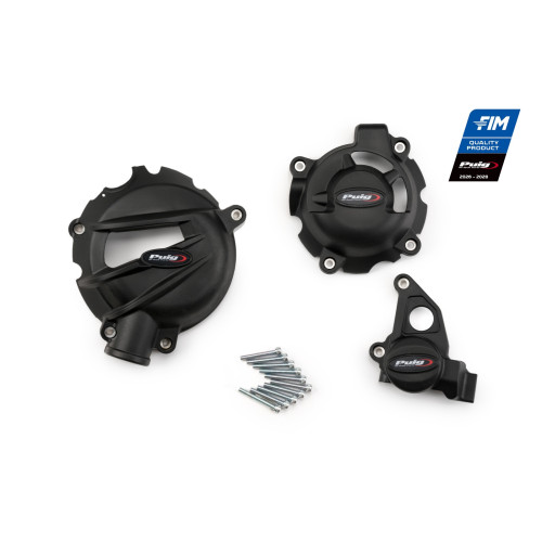 PUIG Engine Cover Track Certified (Black) 21503N