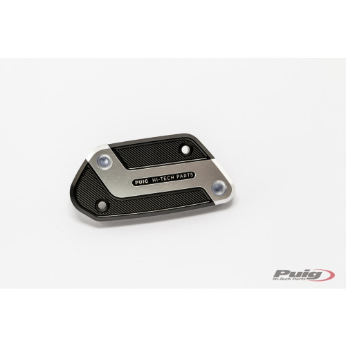 PUIG Clutch Fluid Tank Cap (Silver) 9282P