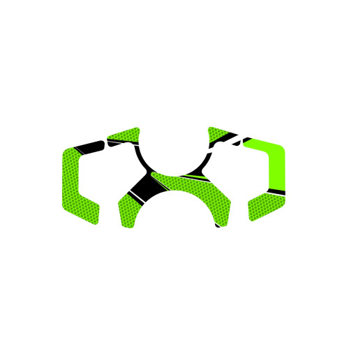 PUIG Radikal Yoke Protector (Green) 9626V