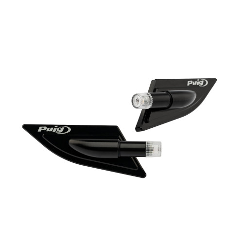 PUIG Rearview Mirror Caps with Tab LED Indicators 22046N