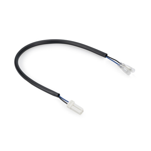 PUIG Number Plate Wiring Extension Kit Type 6 180mm (Black) 20587N
