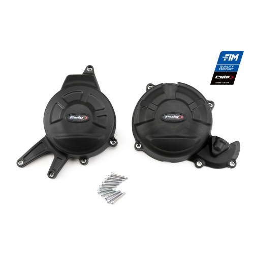 PUIG Engine Cover Track Certified (Black) 21500N