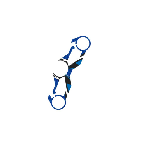 PUIG Radikal Yoke Protector (Blue) 8320A