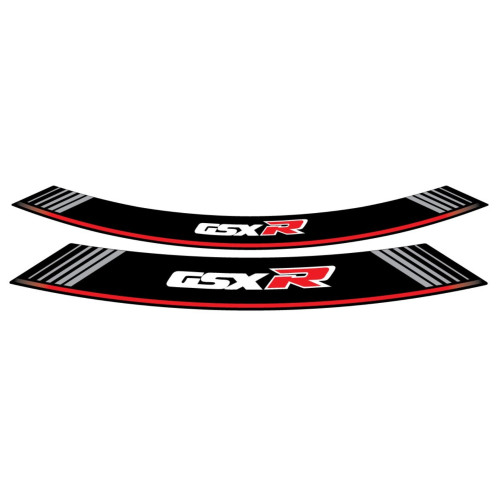 PUIG Wheel Rim Stickers (Silver) 5525P