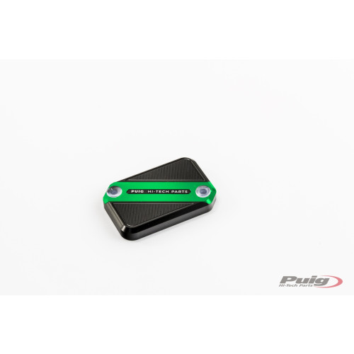 PUIG Front Brake liquid tank cover (Green) 9612V