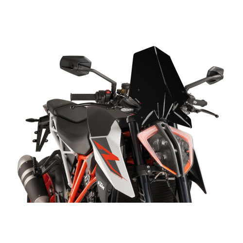 PUIG New Generation Touring Screen (Carbon Look) 9692C