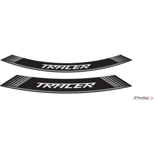 PUIG Wheel Rim Stickers (Silver) 9293P