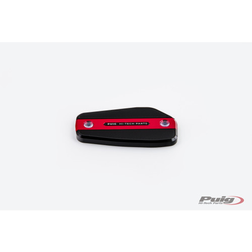 PUIG Brake Liquid Tank Cover (Red) 3648R