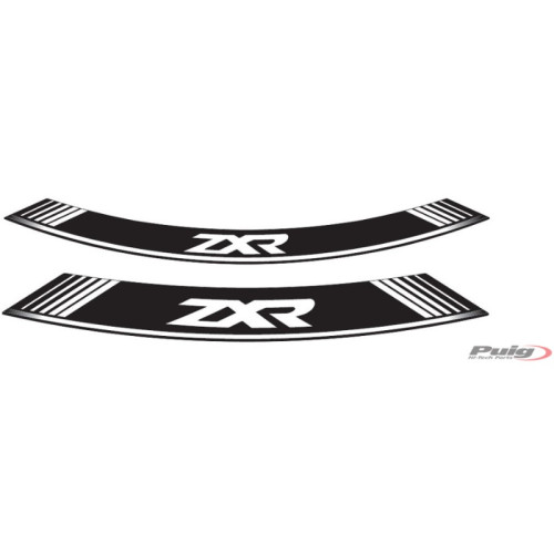 PUIG Wheel Rim Stickers (White) 9292B