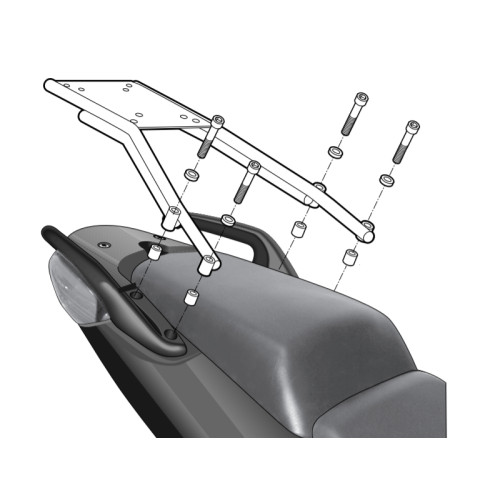 SHAD Top Box Fitting Kit H0CB10ST