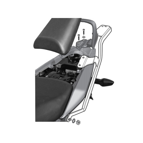 SHAD Top Box Fitting Kit H0CB19ST