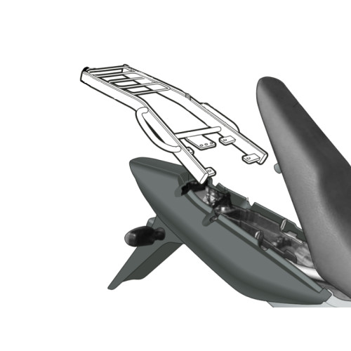 SHAD Top Box Fitting Kit H0CB24ST