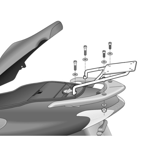 SHAD Top Box Fitting Kit H0DL12ST
