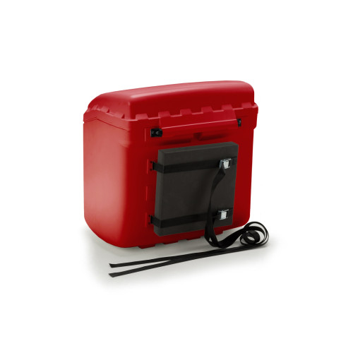 PUIG Maxi Top Box With Lock And Straps (Red) 3659R