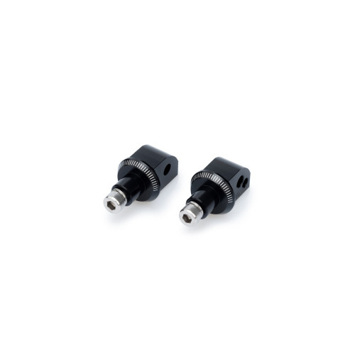 PUIG Pillion Footpeg Adaptors (Black) 6341N