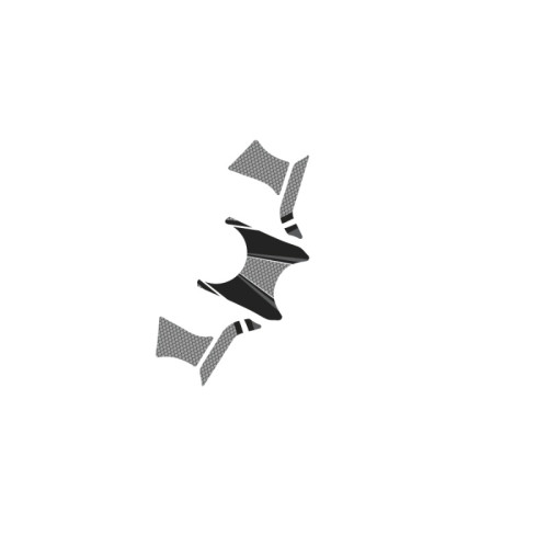 PUIG Radikal Yoke Protector (Grey) 6984U