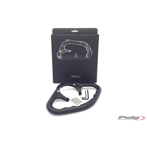 PUIG Fuel Tank Pillion Hand Grips (Black) 9040N