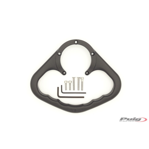 PUIG Fuel Tank Pillion Hand Grips (Black) 5149N