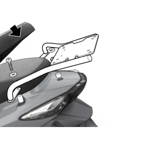 SHAD Top Box Fitting Kit K0GL51ST