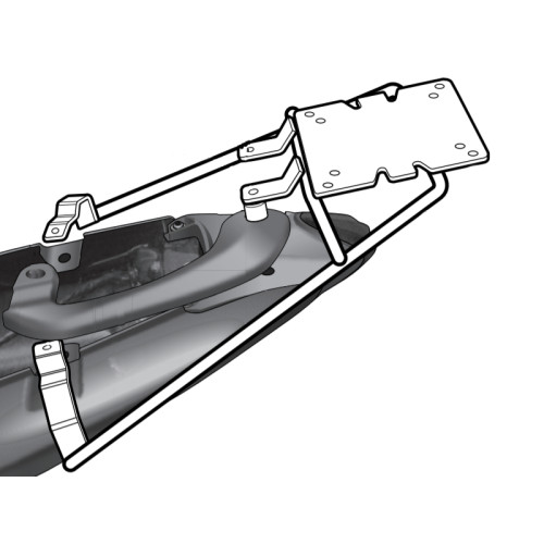 SHAD Top Box Fitting Kit K0RS11ST