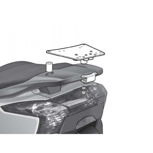SHAD Top Box Fitting Kit K0SP19KT