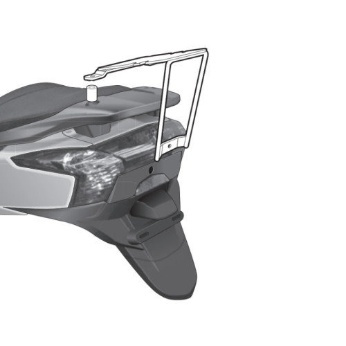 SHAD Top Box Fitting Kit K0SP19ST