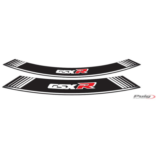 PUIG Wheel Rim Stickers (White) 5525B