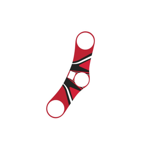 PUIG Radikal Yoke Protector (Red) 6970R