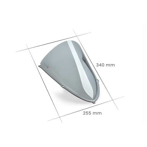 PUIG R-Racer Screen (Light Smoke) 22274H