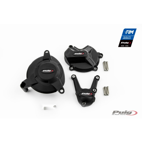 PUIG Engine Cover Track Certified (Black) 21501N