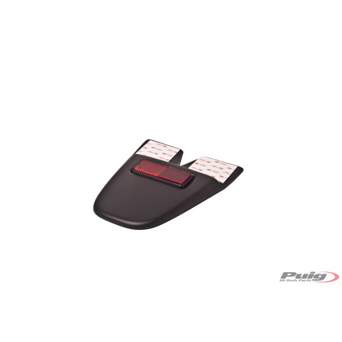 PUIG Touring Rear Mudguard Extender (Black) 6412N