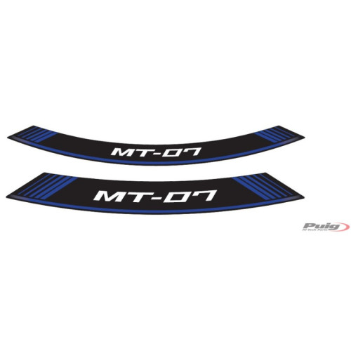 PUIG Wheel Rim Stickers (Blue) 9136A