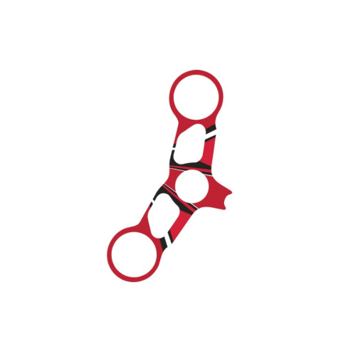 PUIG Radikal Yoke Protector (Red) 6980R