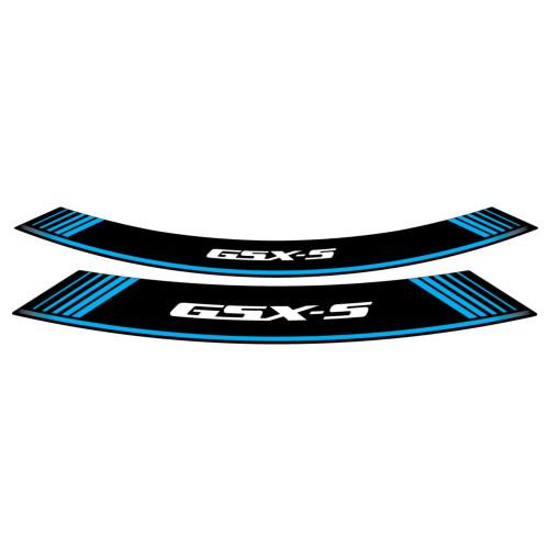PUIG Wheel Rim Stickers (Blue) 9442A