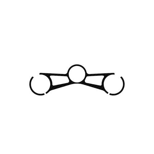 PUIG Xtreme Yoke Protector (Carbon Look) 3711C
