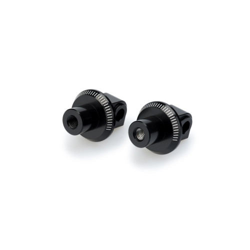 PUIG Pillion Footpeg Adaptors (Black) 9657N