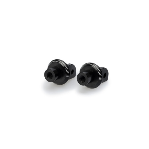 PUIG Footpeg Adaptors (Black) 6997N