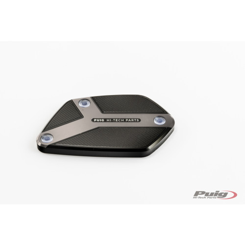 PUIG Front Brake liquid tank cover (Silver) 9530P