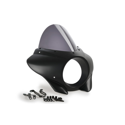 PUIG Mirage Touring Screen (Dark Smoke with Matt Black Semifairing) 22145F