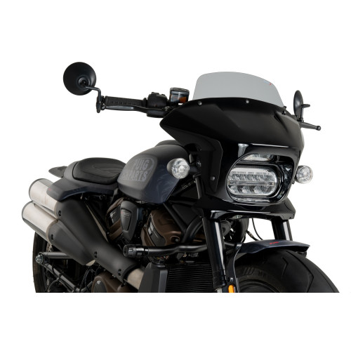 PUIG Fury Touring Semifairing And Screen (Light Smoke) 21581H