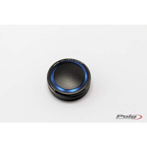PUIG Front Brake Liquid Tank Cover (Blue) 9264A