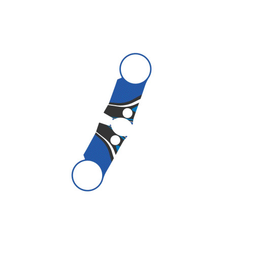 PUIG Radikal Yoke Protector (Blue) 22200A