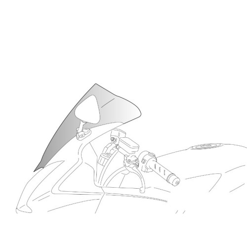 PUIG Racing Screen (Yellow) 1145G