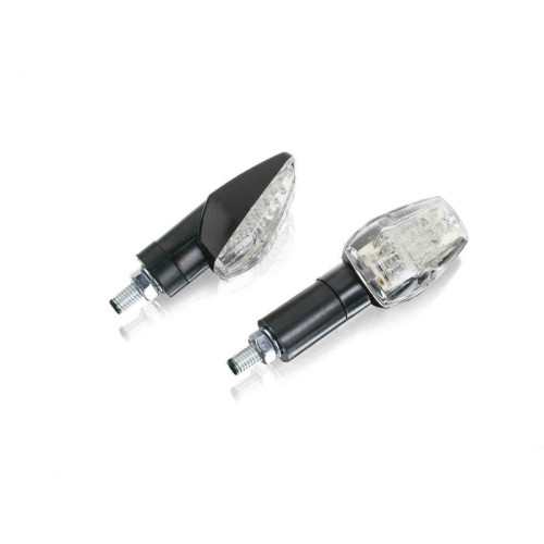 Zafiro Short Stem LED Indicators (Clear) For Yamaha YZF R7 (22) By Puig 2585W